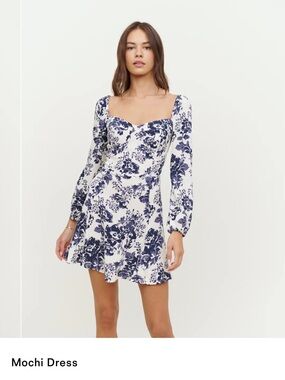 Reformation Mochi Dress Madame - Size 4